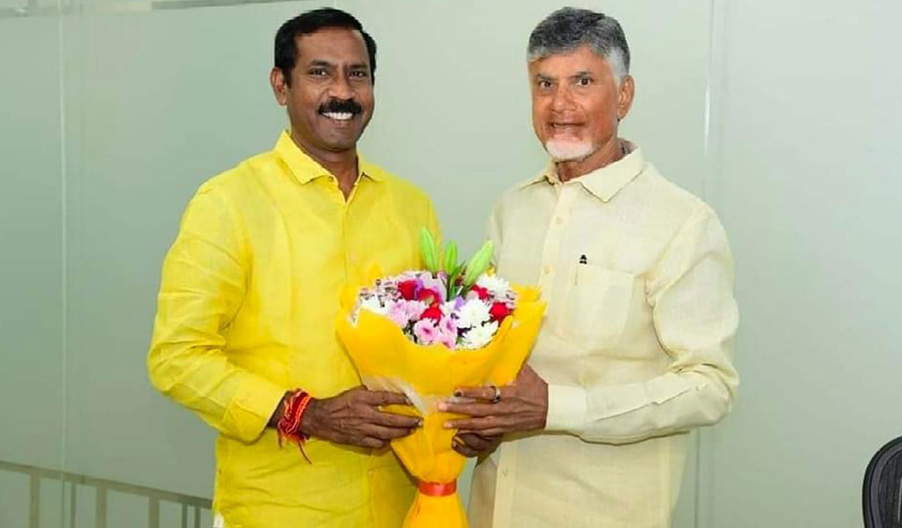 Chandrababu Naidu appoints Srinivasa Rao Yadav as TDP’s Andhra Pradesh president