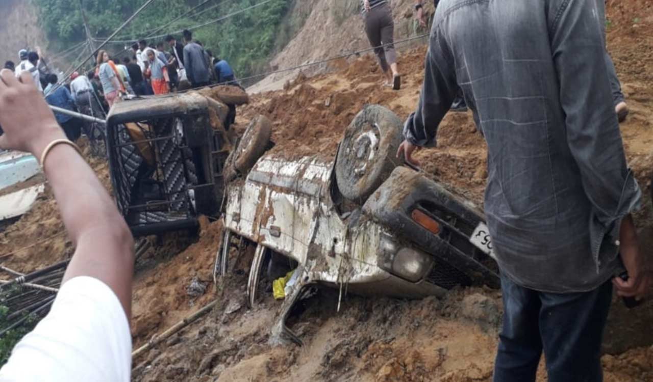 Cloudburst in Itanagar triggers landslides, flood-like situation