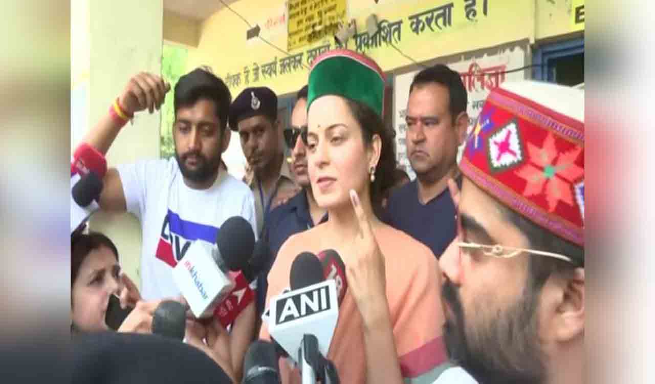 Confident in BJP sweeping all 4 seats in Himachal: Kangana Ranaut