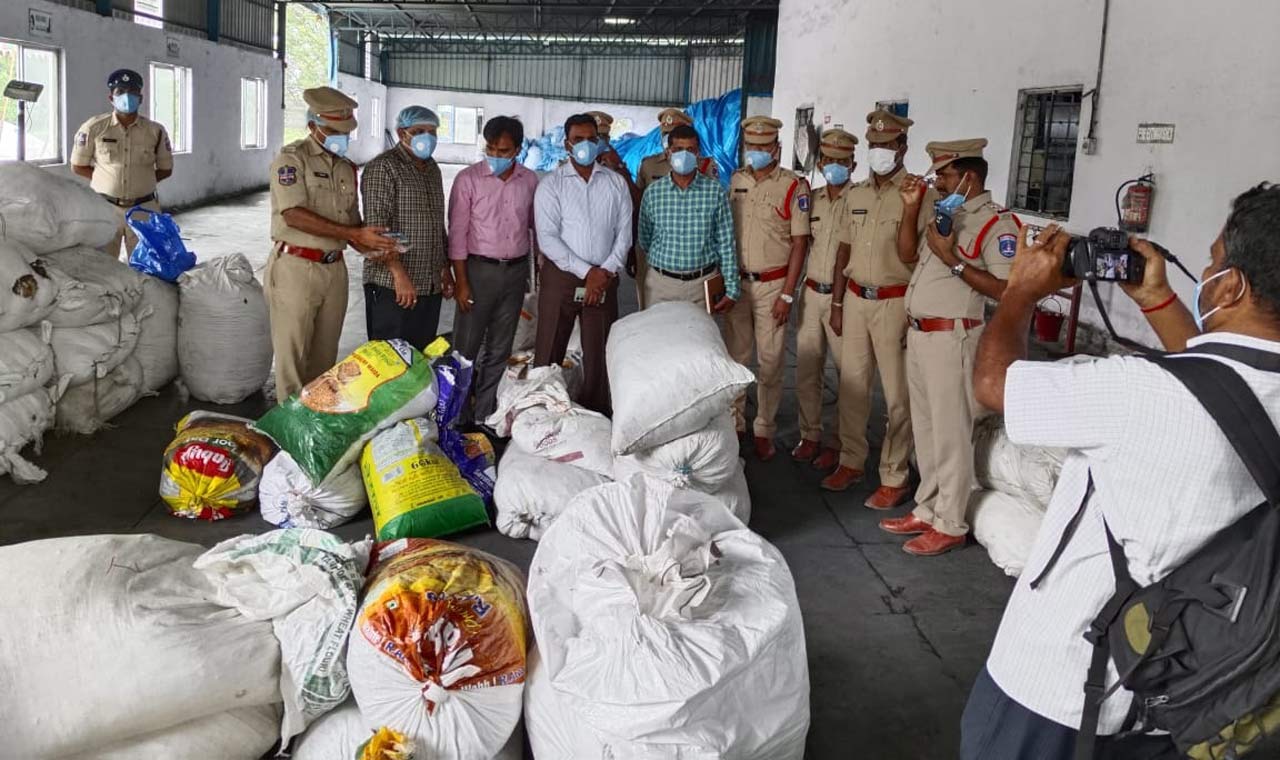 5006.9 kg marijuana, other drugs destroyed by Cyberabad Drug Disposal Committee