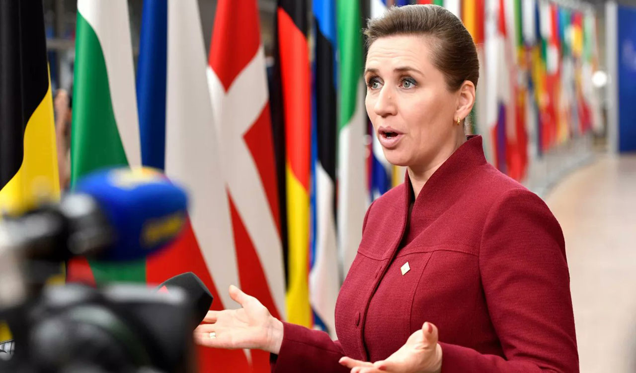 Man attacks Danish Prime Minister Mette Frederiksen, held