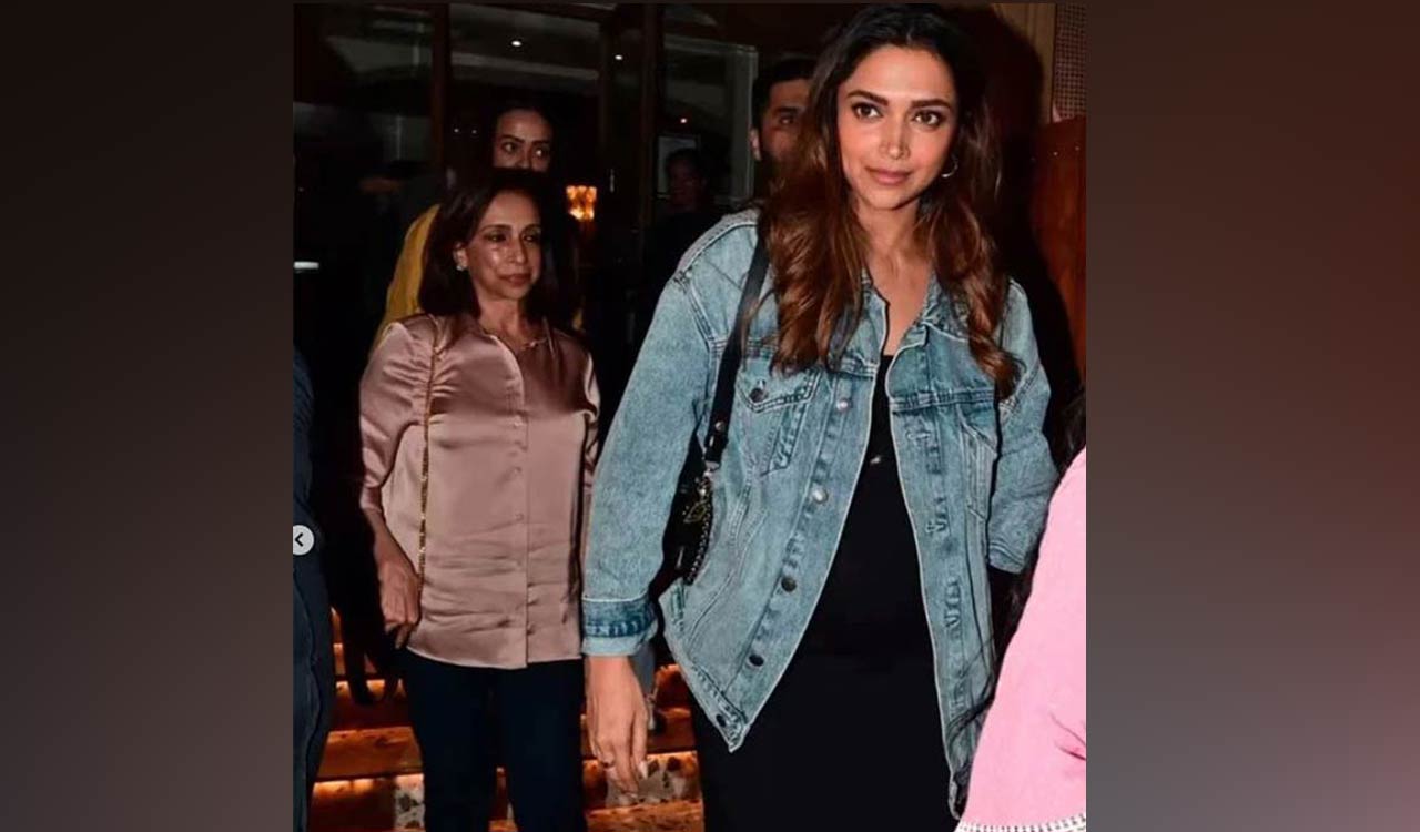 Mom-to-be Deepika Padukone goes out for family dinner