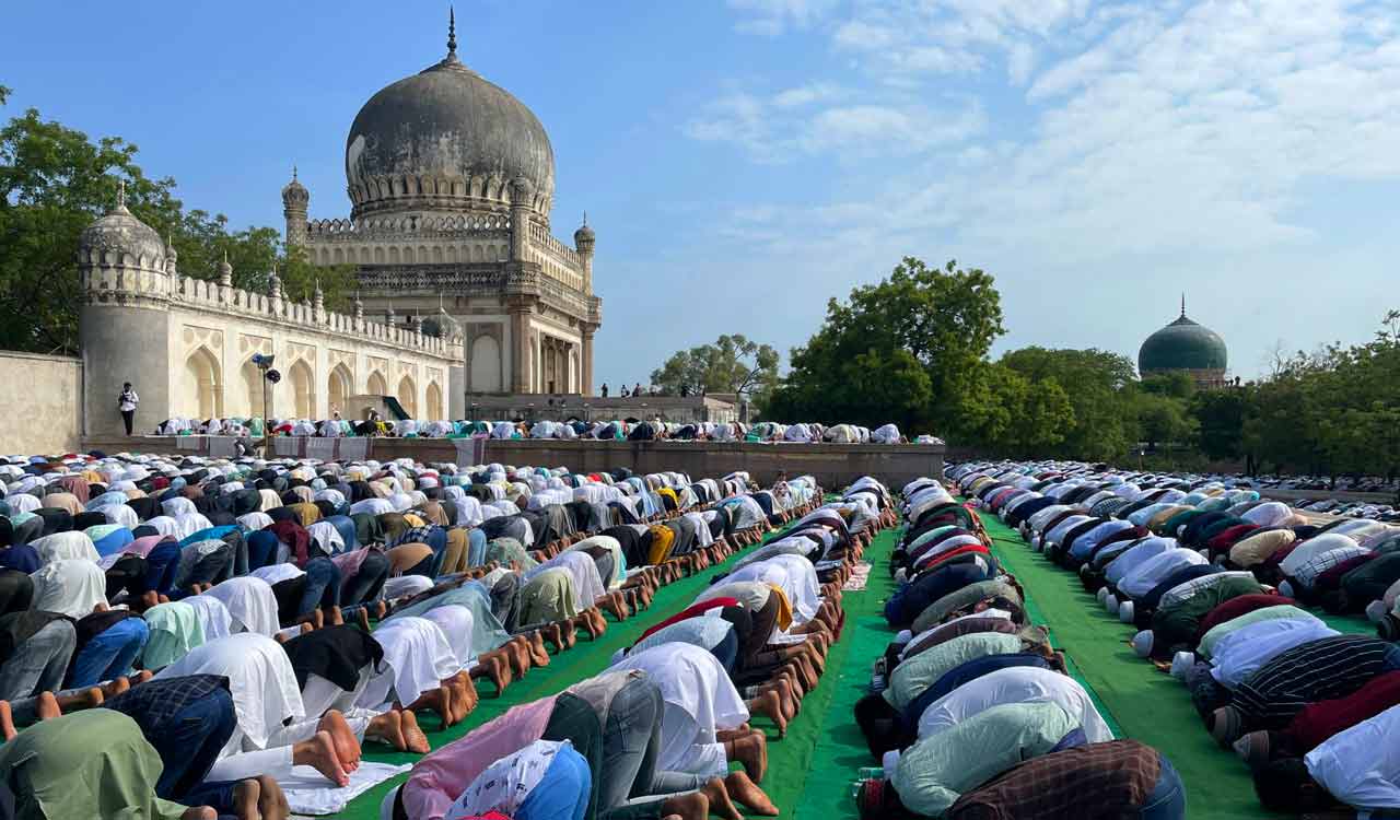 Eid-ul-Adha celebrated across Hyderabad