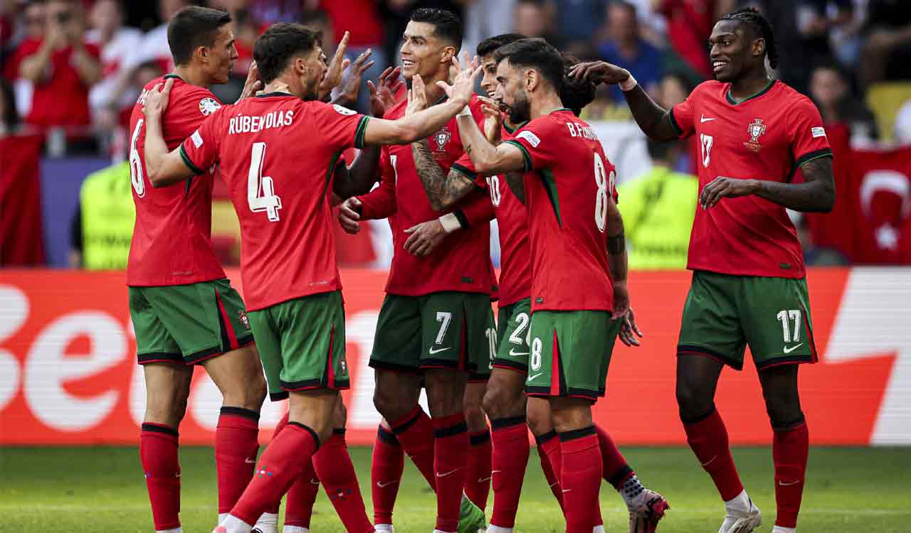 Euro 2024: Portugal clinch knockout spot with game to spare