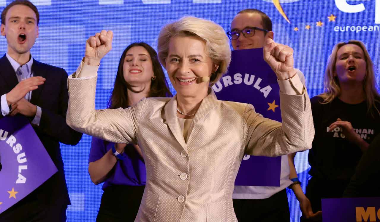 2024 EU Polls: Macron suffers humiliating defeat; Ursula von der Leyen leading candidate