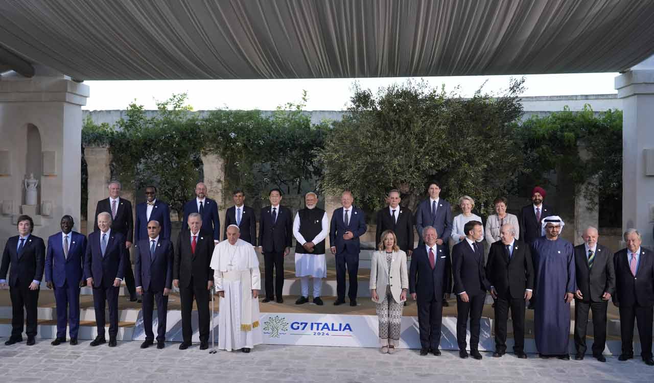 G7 Summit commits to promoting India-Middle East-Europe Economic Corridor