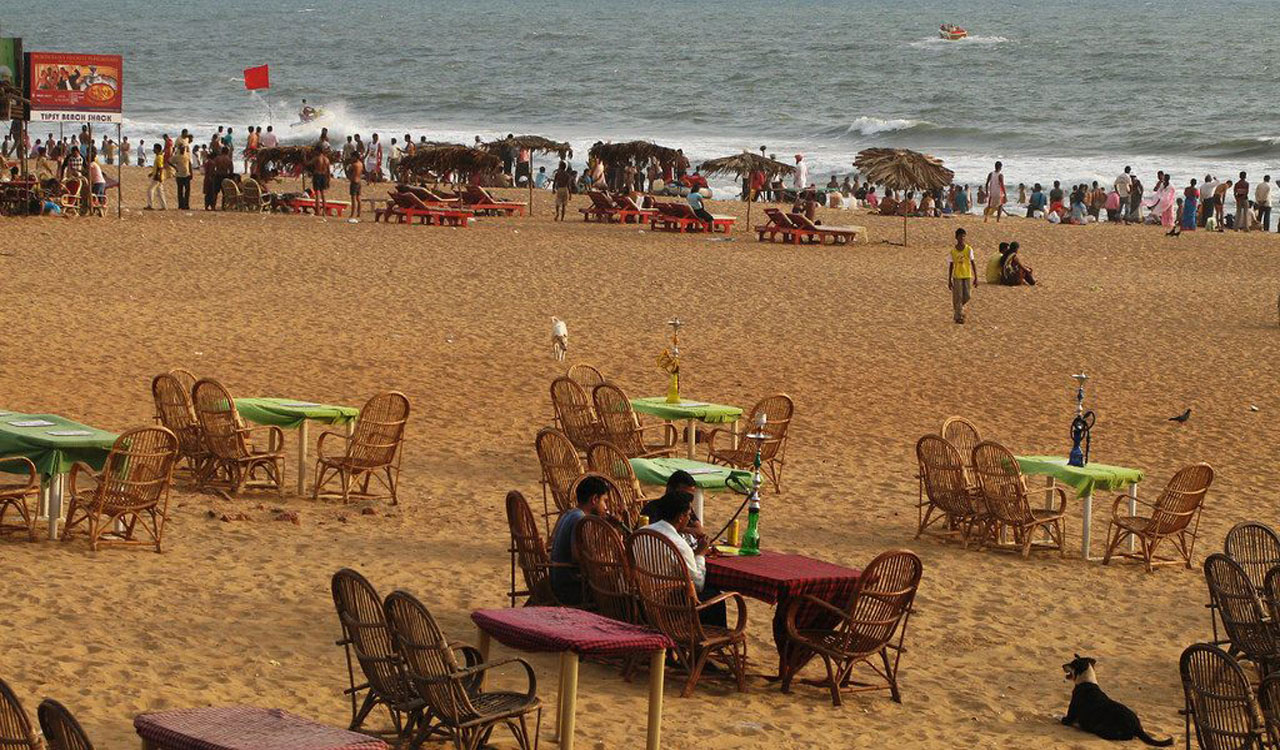 Goa beaches fall silent with first pre-monsoon showers