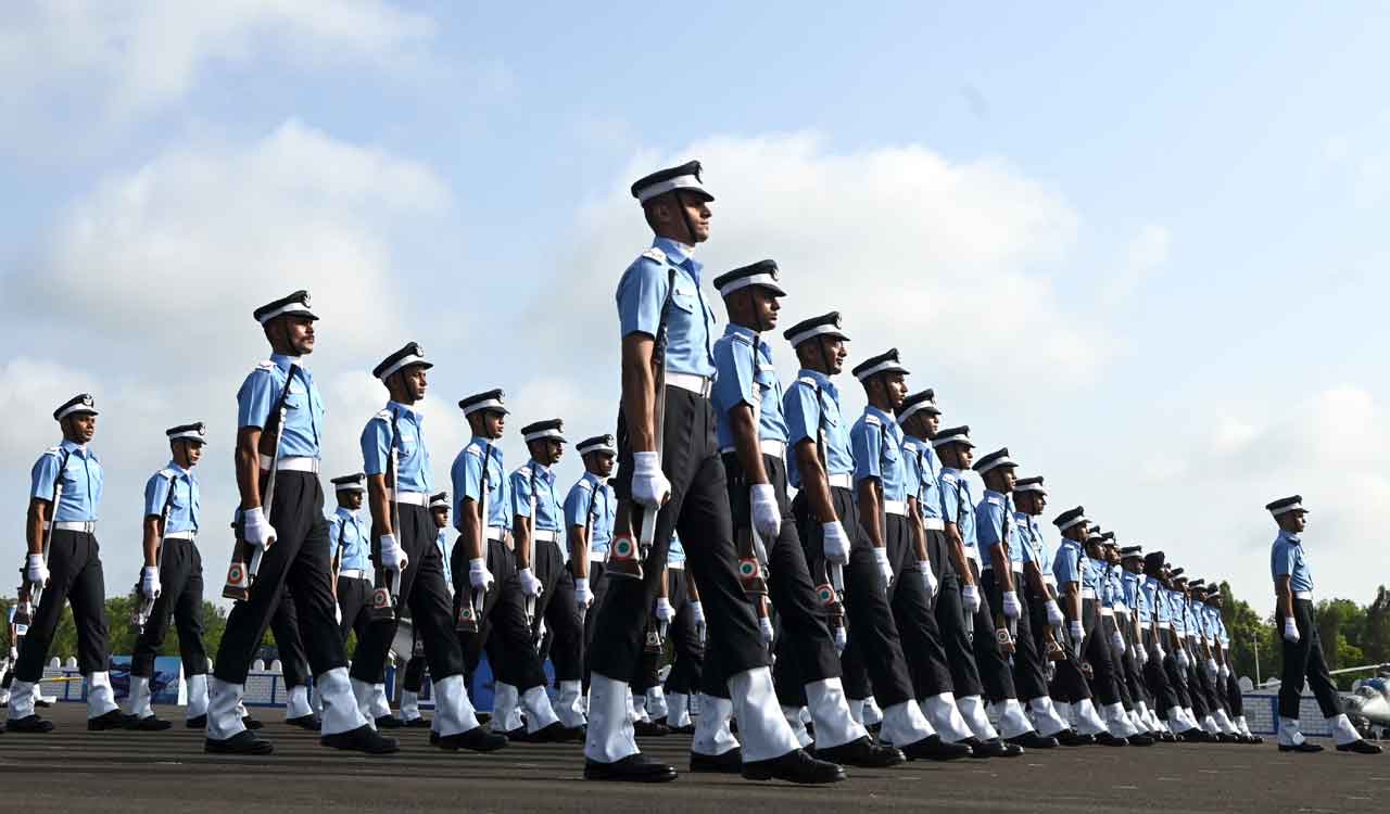 Hyderabad: 235 cadets of IAF commissioned into flying, ground duty branches
