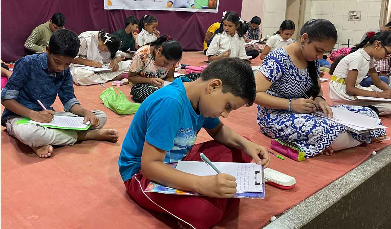Hyderabad: Essay writing competition held on Yoga day theme ‘Yoga for Self and Society’