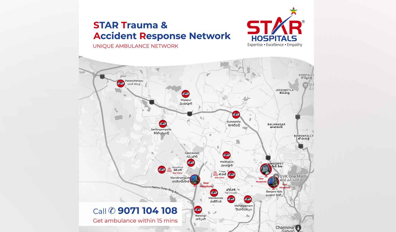 Hyderabad: Star Hospitals launches Star Trauma and Accident Response Network