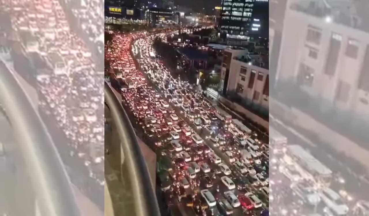 Watch: Drones to help streamline chaotic traffic in Cyberabad