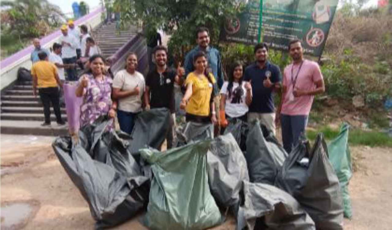 Hyderabad-based NGO unites citizens to clean Thuraka Cheruvu