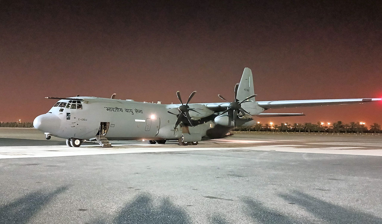 Kuwait tragedy: IAF plane with bodies of 45 Indians lands in Kerala