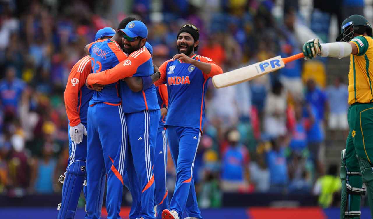 Ind vs SA: Team India clinches T20 World Cup 2024-Telangana Today