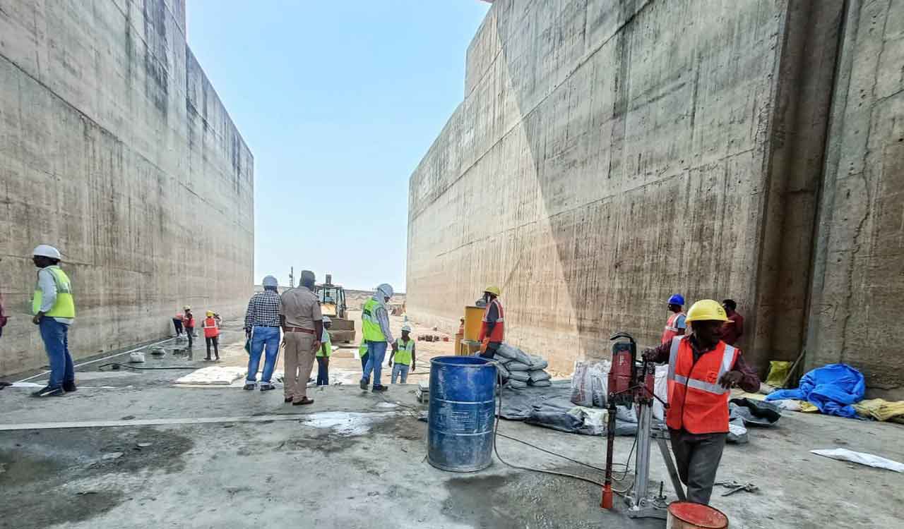 Interim works on Medigadda nearing completion, but issues persist with lifting of two gates