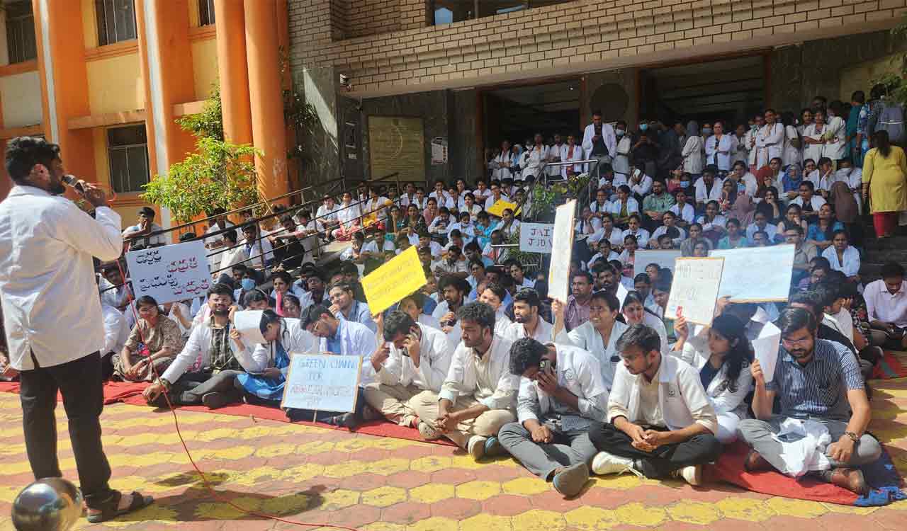 Junior doctors begin strike affecting medical services across Telangana