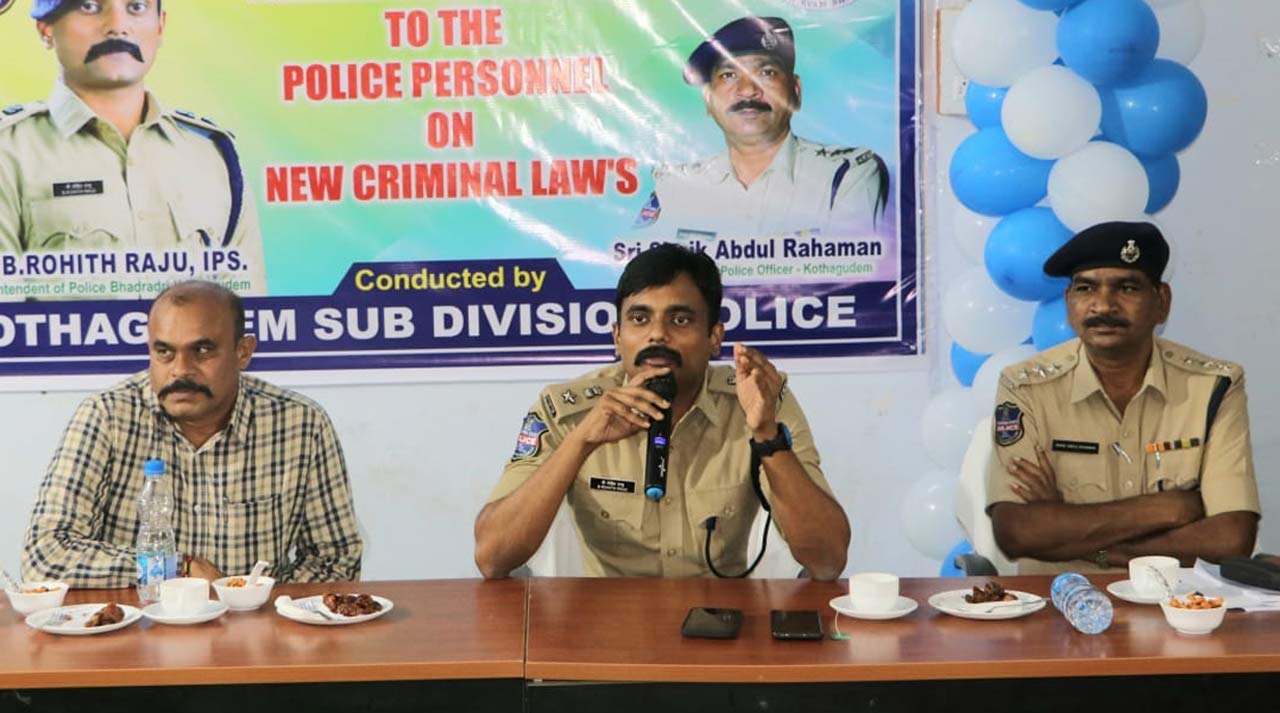 Training classes for police officers and staff on new laws concludes