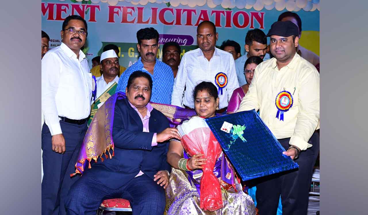 Medak Additional Collector Ramesh Babu retires