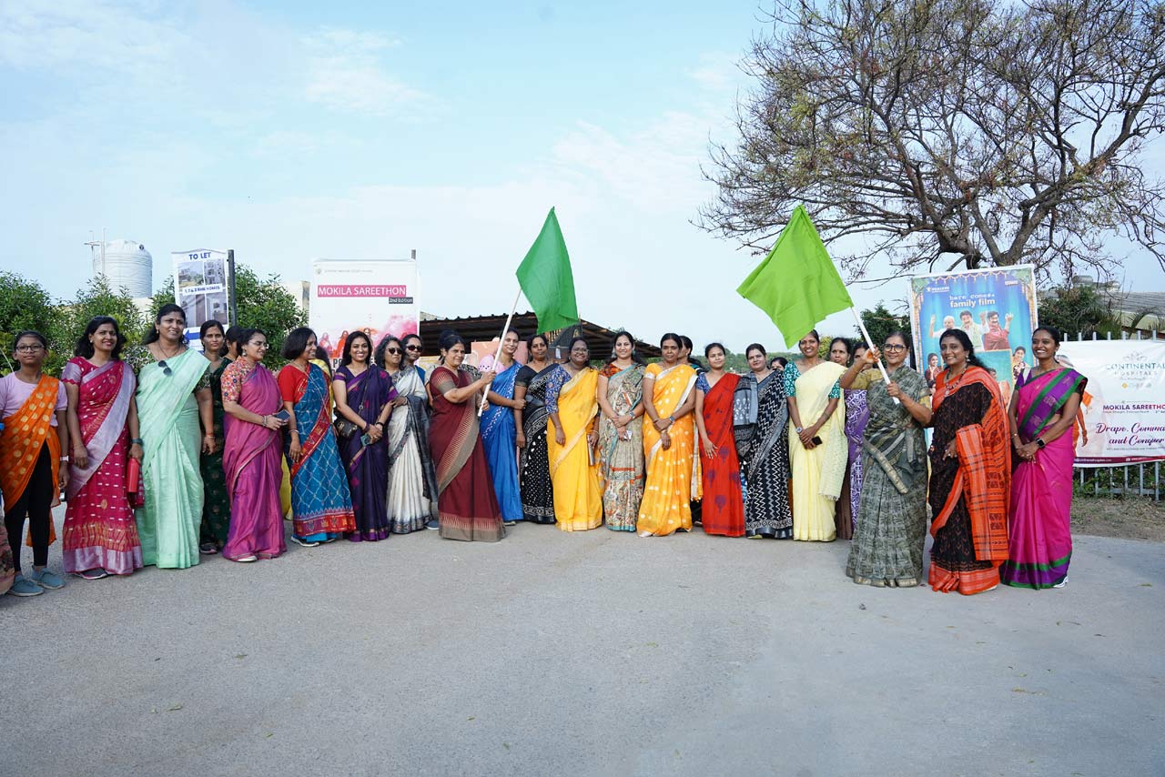 Hyderabad: ‘Mokila Sareethon’ promotes health, sustainability
