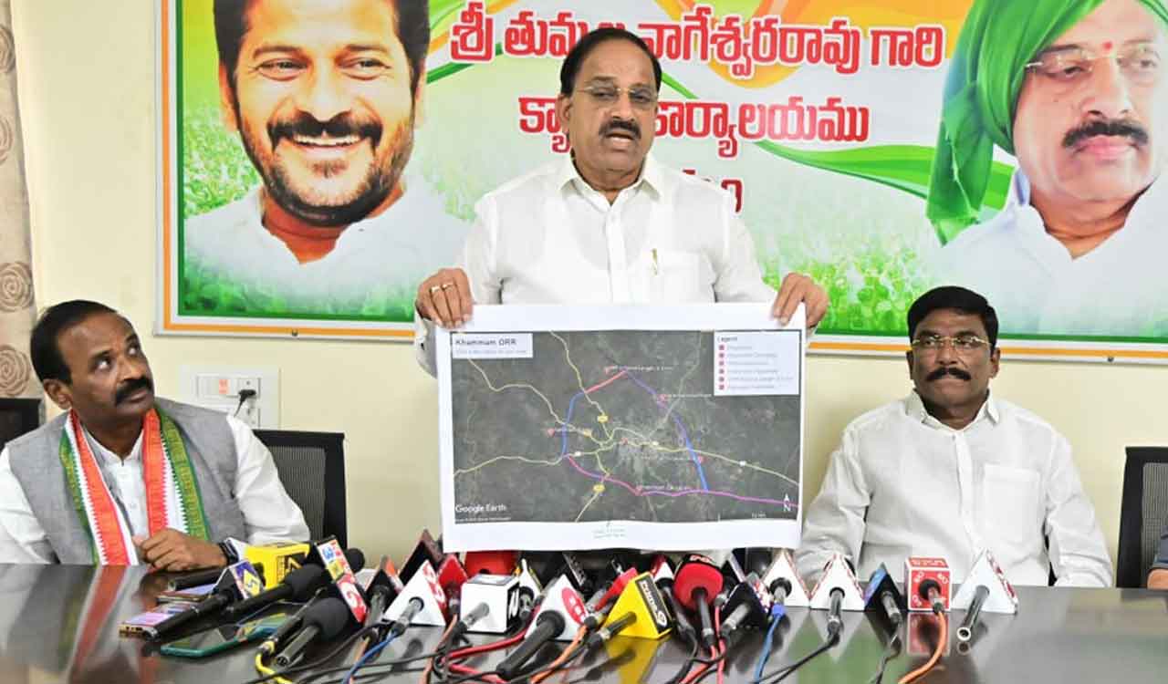 NHAI sanctions six projects worth Rs 654.86 crore in erstwhile Khammam: Tummala