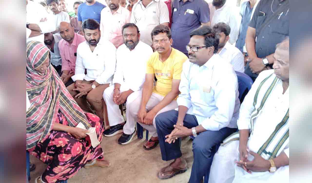 Puvvada demands action against persons responsible for BRS worker’s death