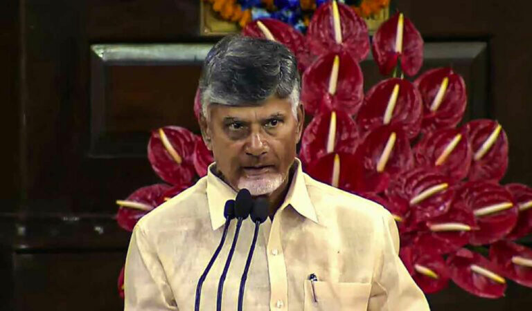Naidu Takes Oath