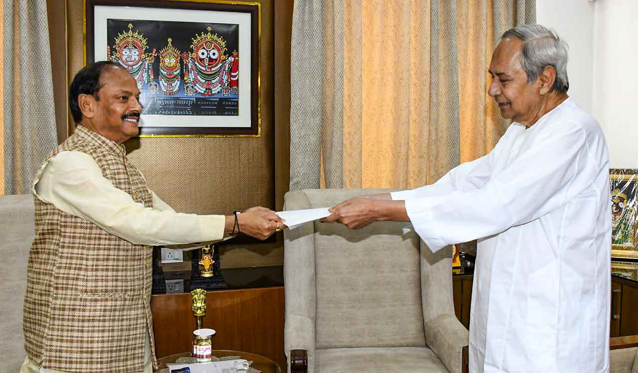 Naveen Patnaik resigns as Odisha CM