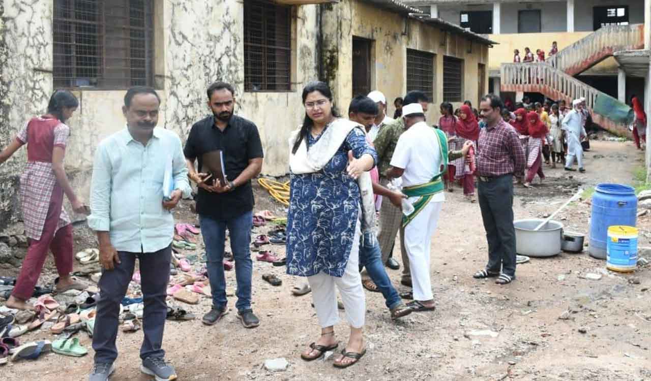 Nirmal Collector instructs officials to provide quality education to students