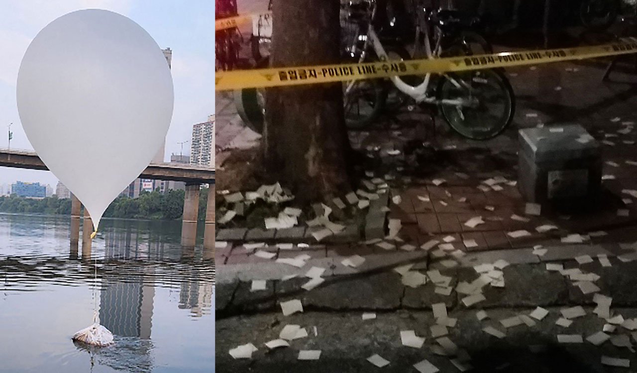 Tensions rise as North Korea sends 300 more trash balloons over South