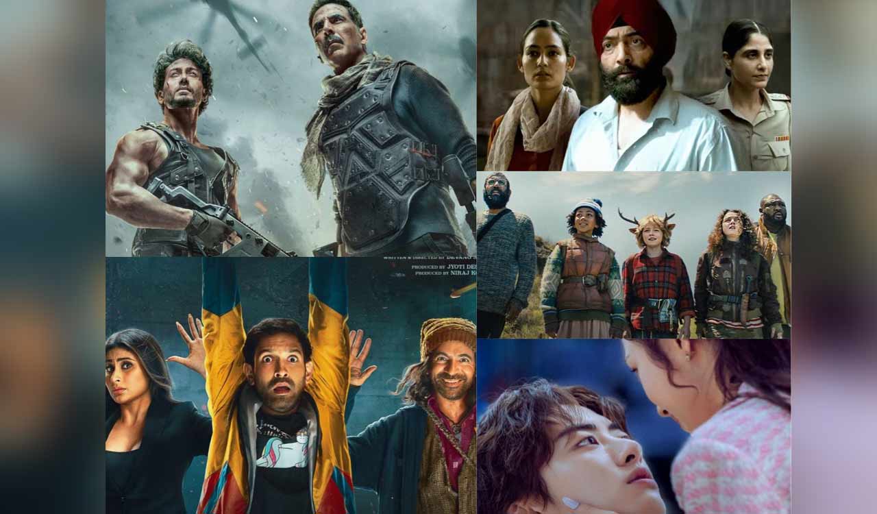 OTT highlights this week: Akshay and Tiger’s ‘Bade Miyan Chote Miyan’ and ‘Gaanth’
