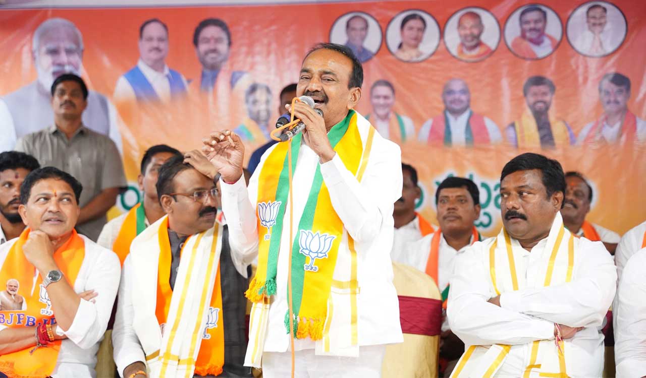 Party will decide my role,” says BJP’s Telangana MP Eatala Rajender