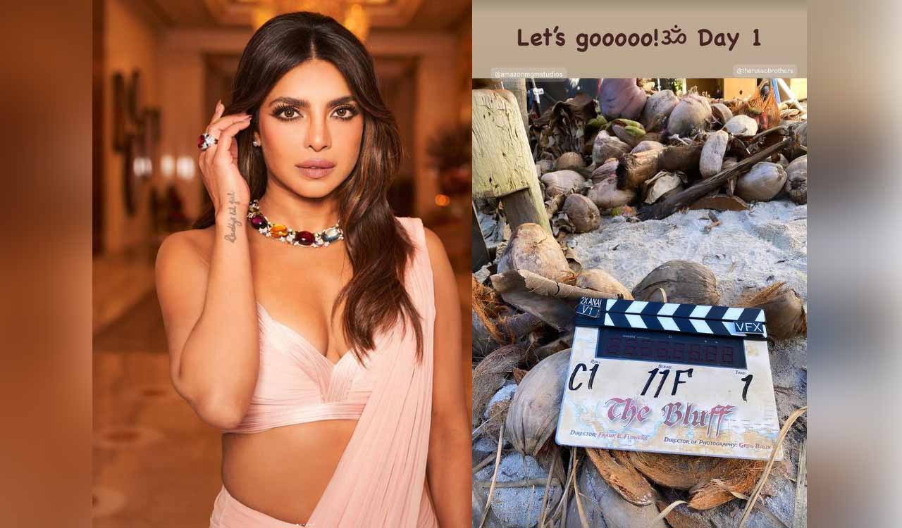 Priyanka Chopra begins ‘The Bluff’ shoot with Karl Urban in Australia