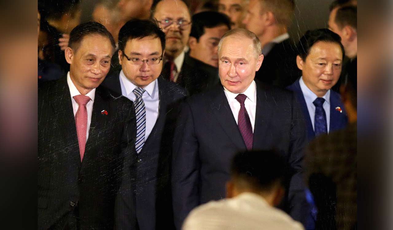 Russian President Vladimir Putin visits Vietnam after North Korea trip