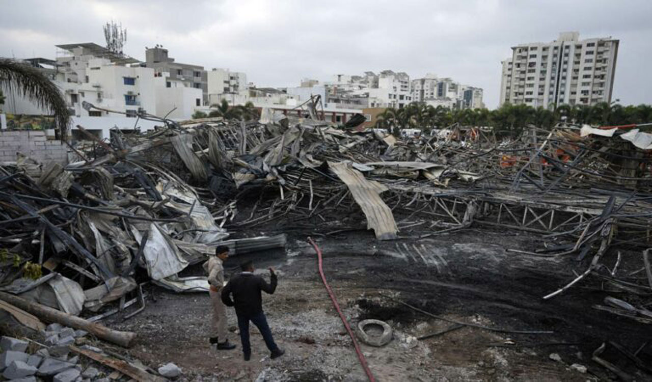 Rajkot fire: Two civic officials arrested for tampering with documents