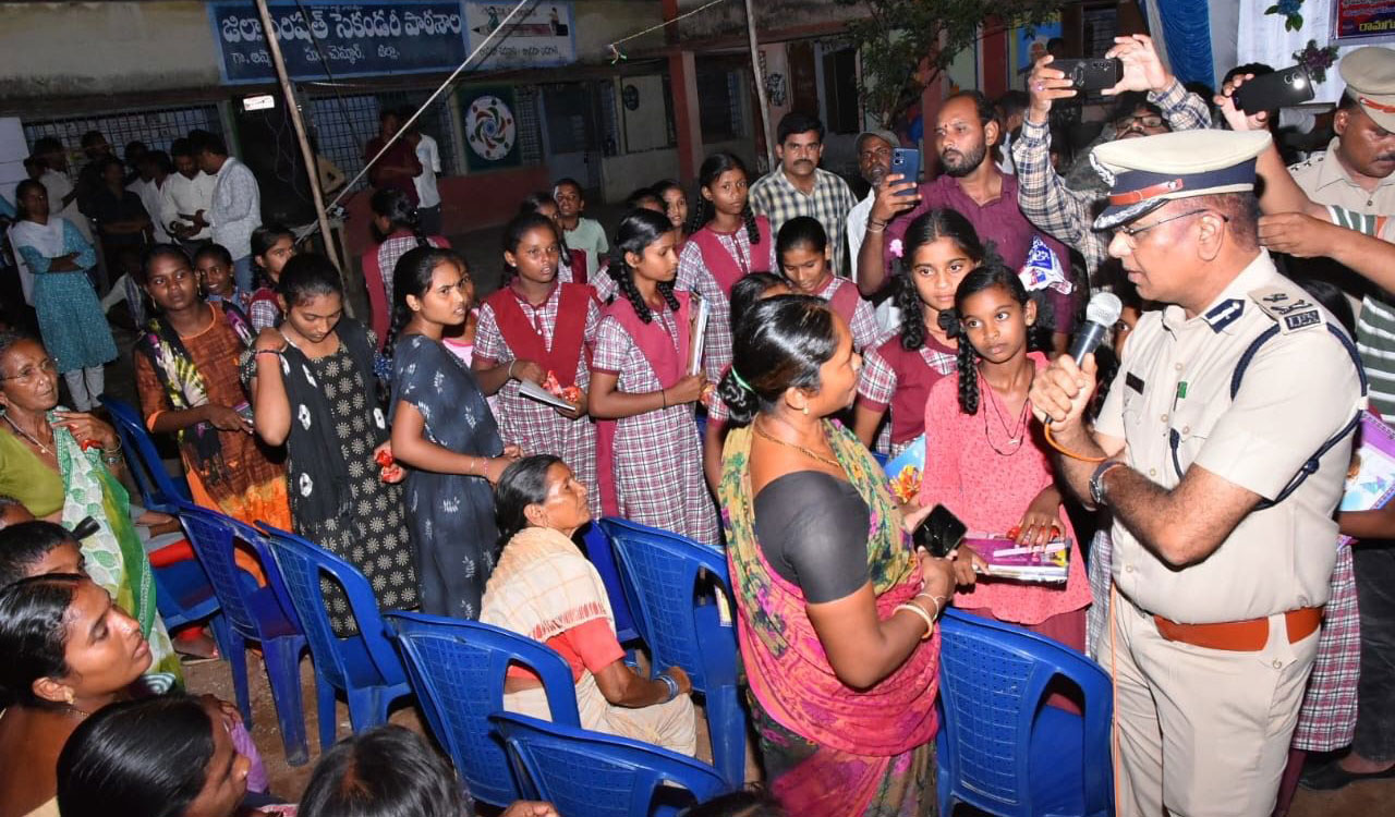 Ramagundam CP spends night in village, assures people of police support