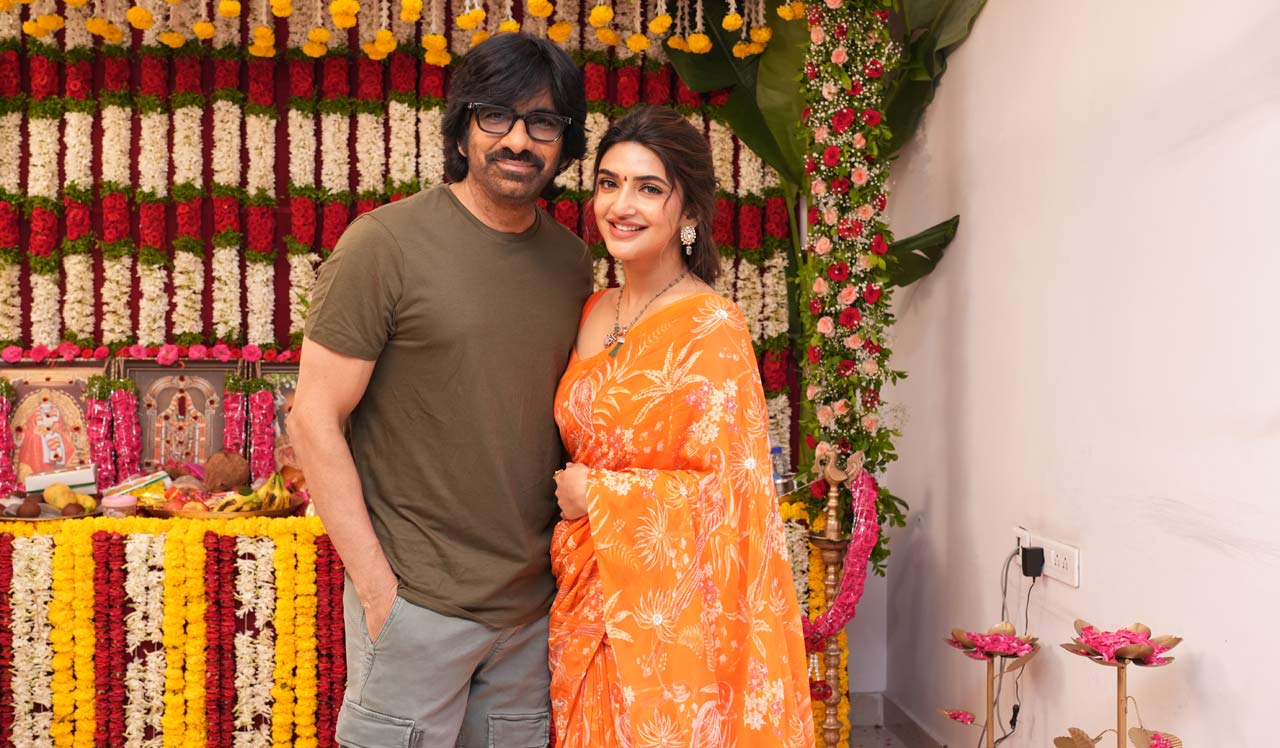 Sithara Entertainments launches Mass Maharaja Ravi Teja film #RT75