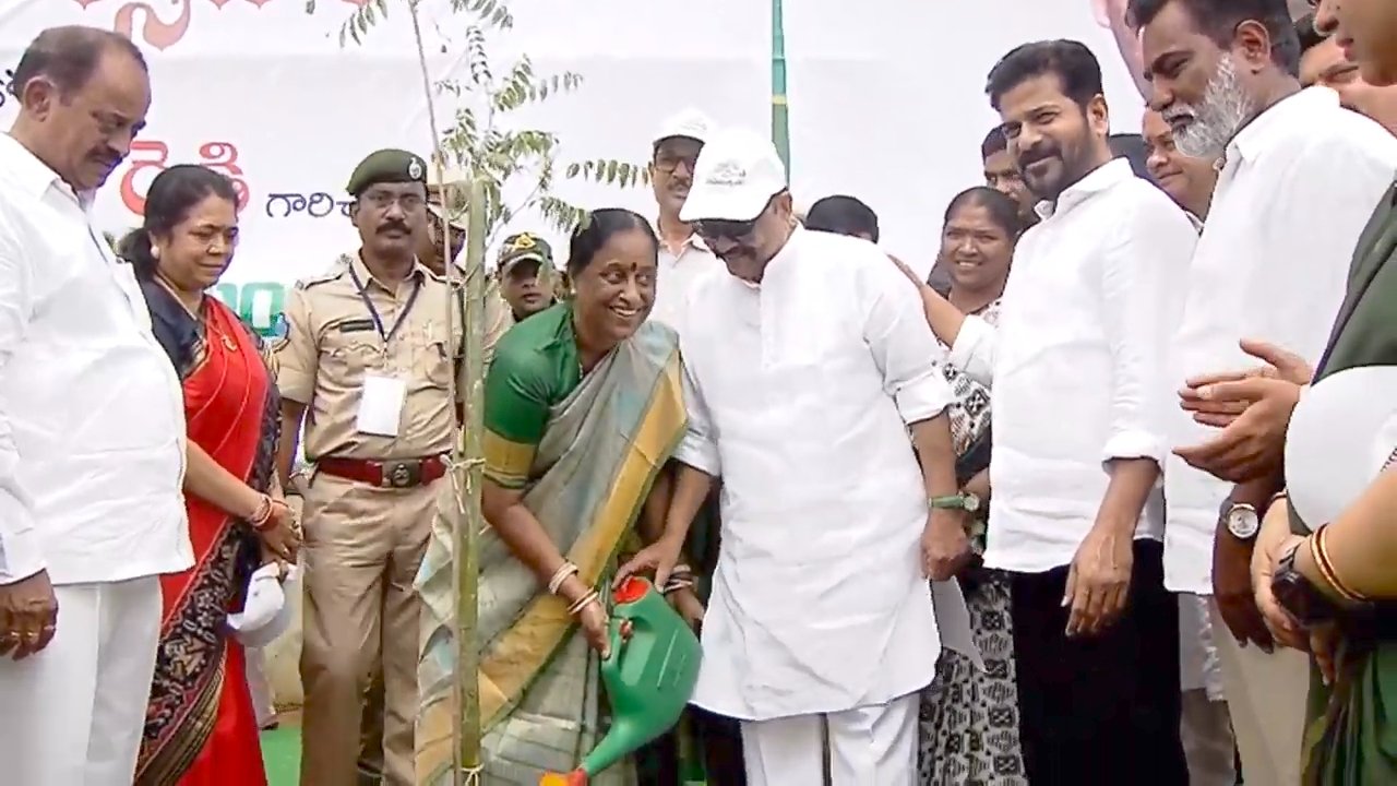 Congress officially renames Haritha Haram as Vanamahotsavam