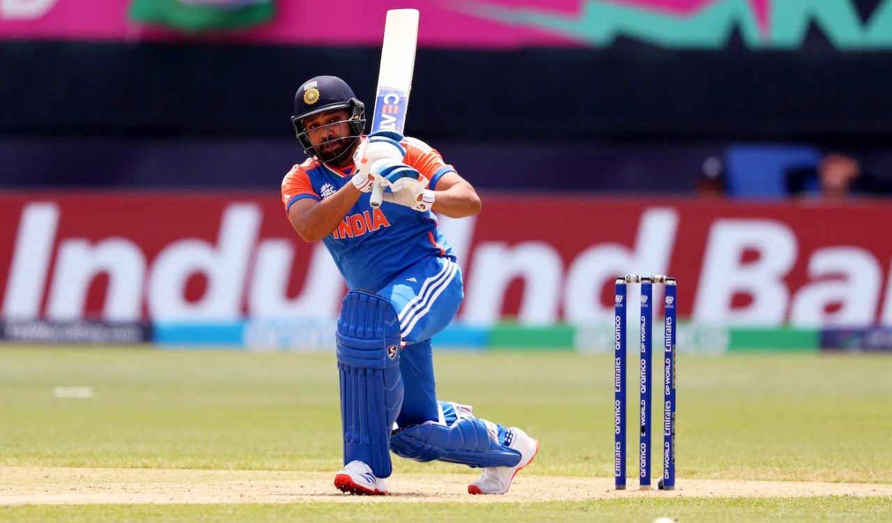 Rohit Sharma hits 600th six in T20 World Cup clash