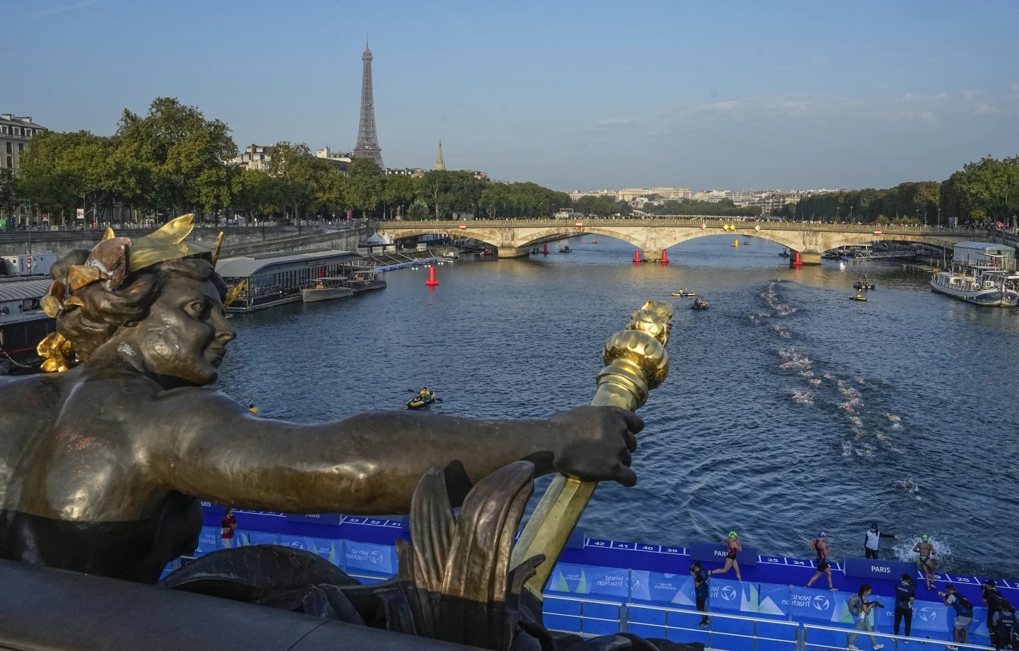 High levels of E. coli bacteria found in Paris’ Seine river two months before Olympics