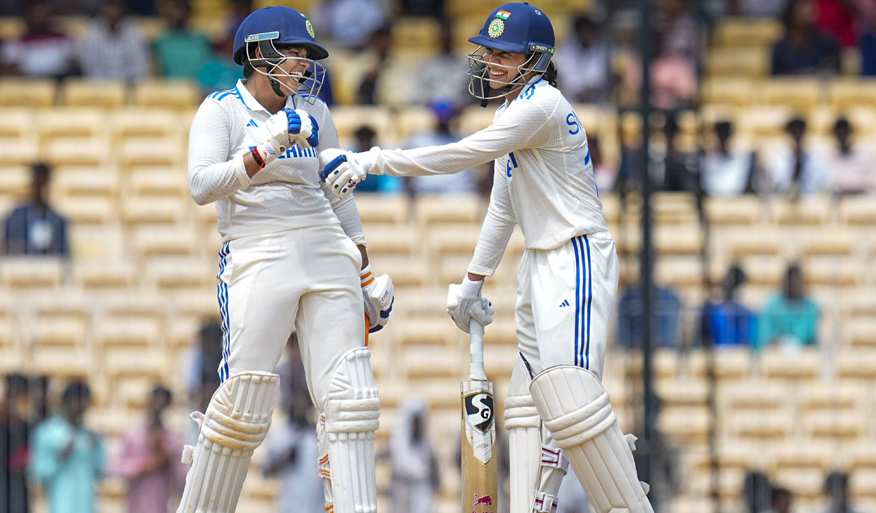 Indian Women create Test history, post highest-ever team total