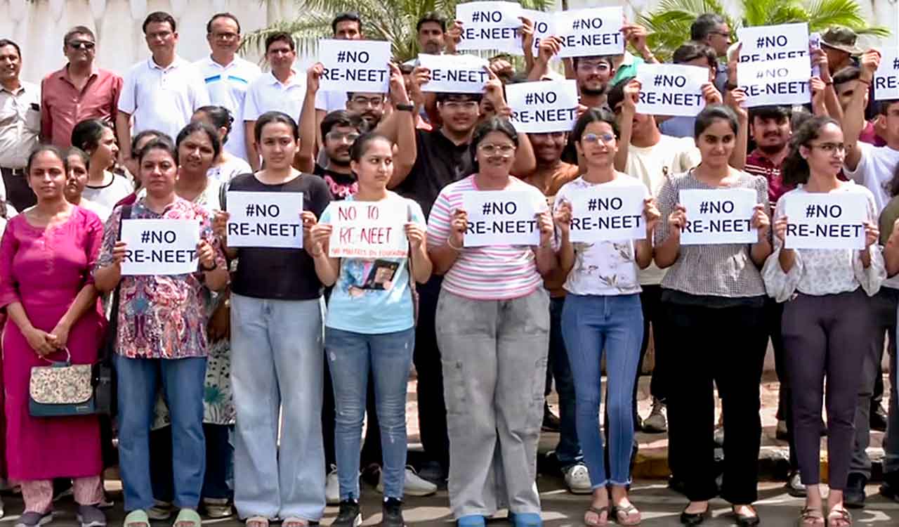 Demand to cancel NEET UG and re-exam intensifies