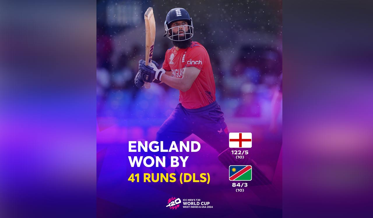 T20 World Cup: Brook’s heroics secure England’s 41-run win over Namibia