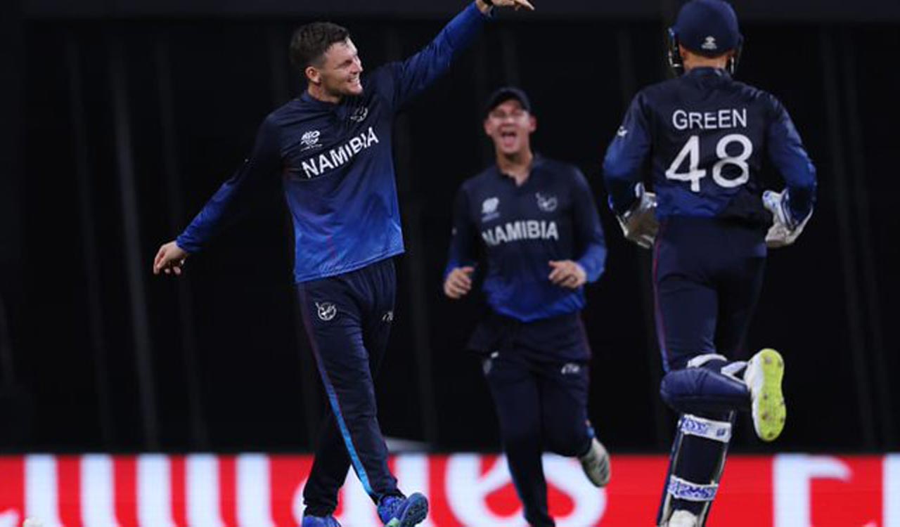 T20 World Cup: Namibia triumphs in super-over thriller against Oman