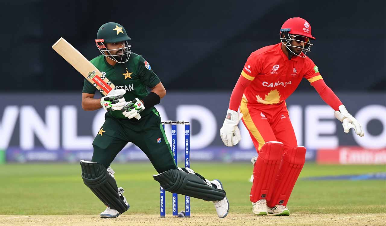T20 World Cup: Pakistan keep hopes alive with seven-wicket win over Canada
