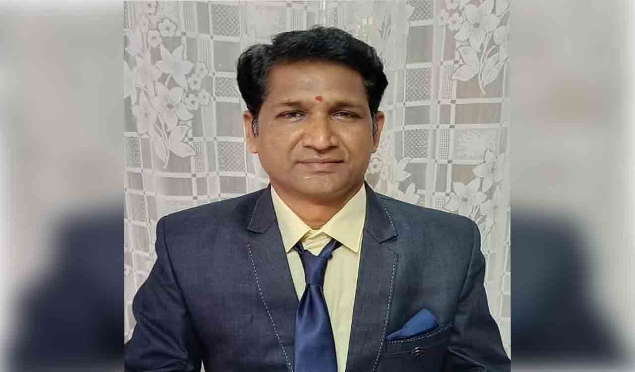Bellampalli govt polytechnic college HoD gets PhD degree