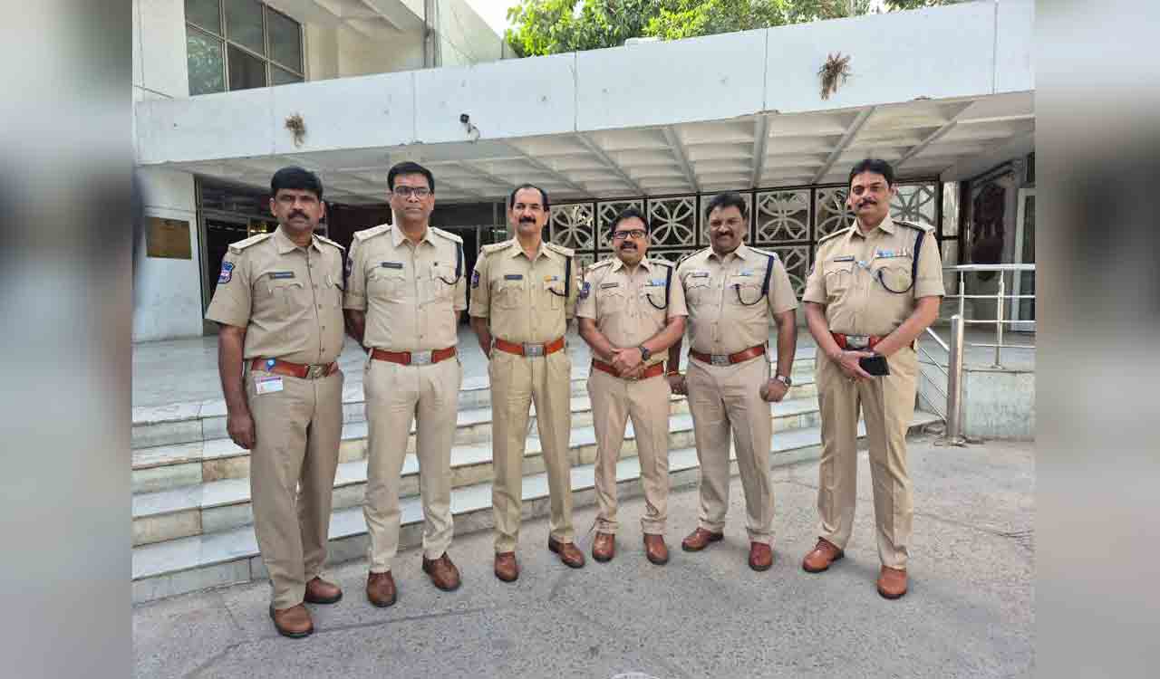 Telangana police officials excel in peacekeeping mission exams; Set new record