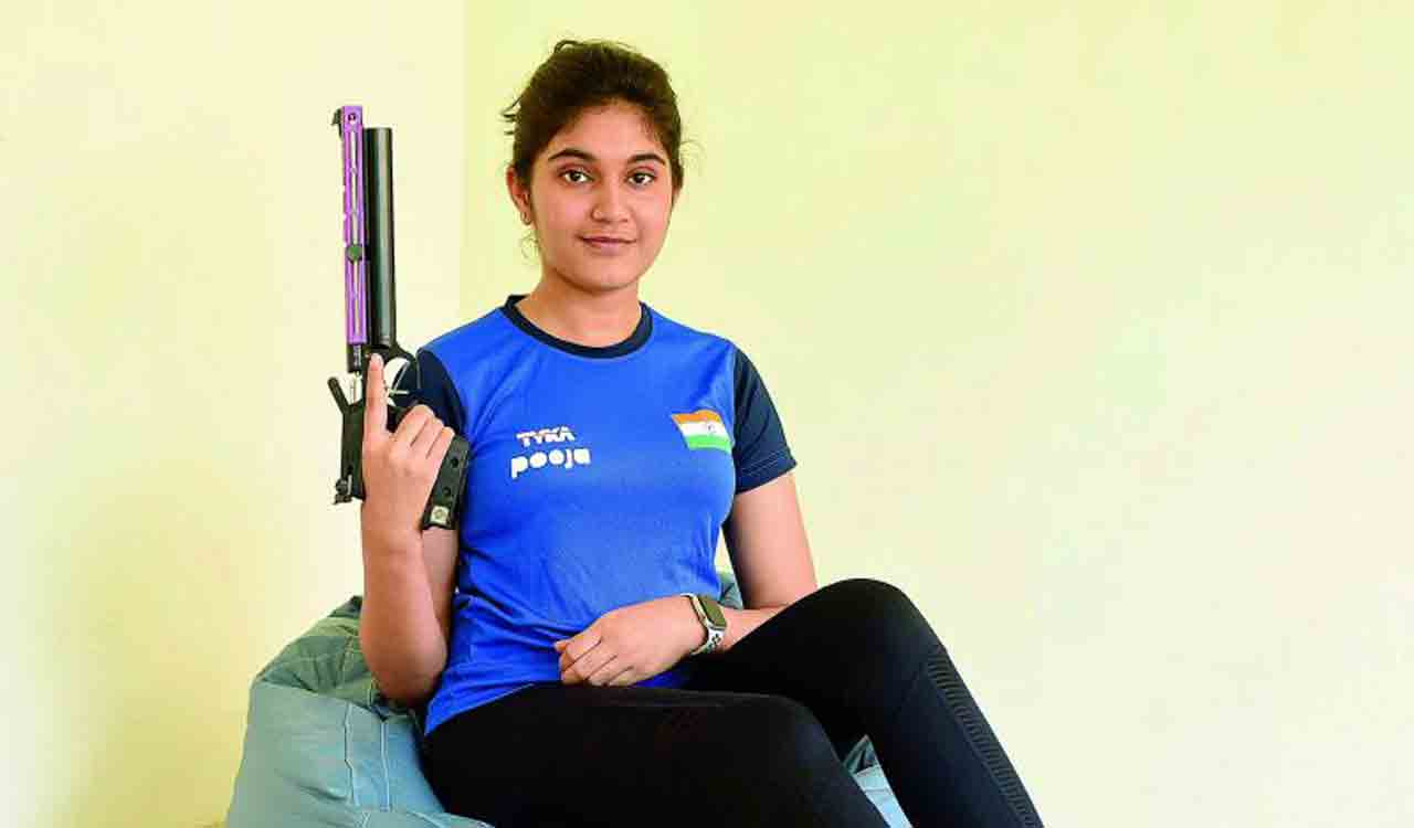 Telangana shooter Esha in Paris squad