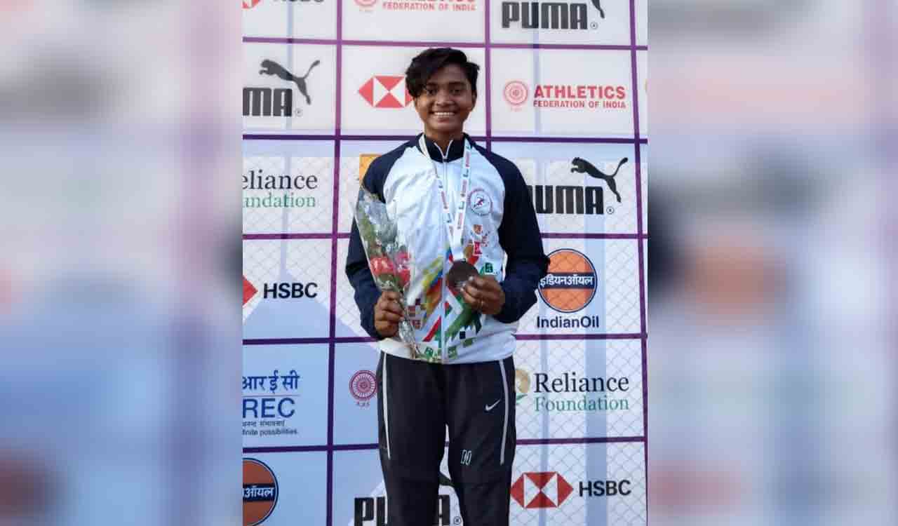 Gurukul student wins silver medal in national athletics event
