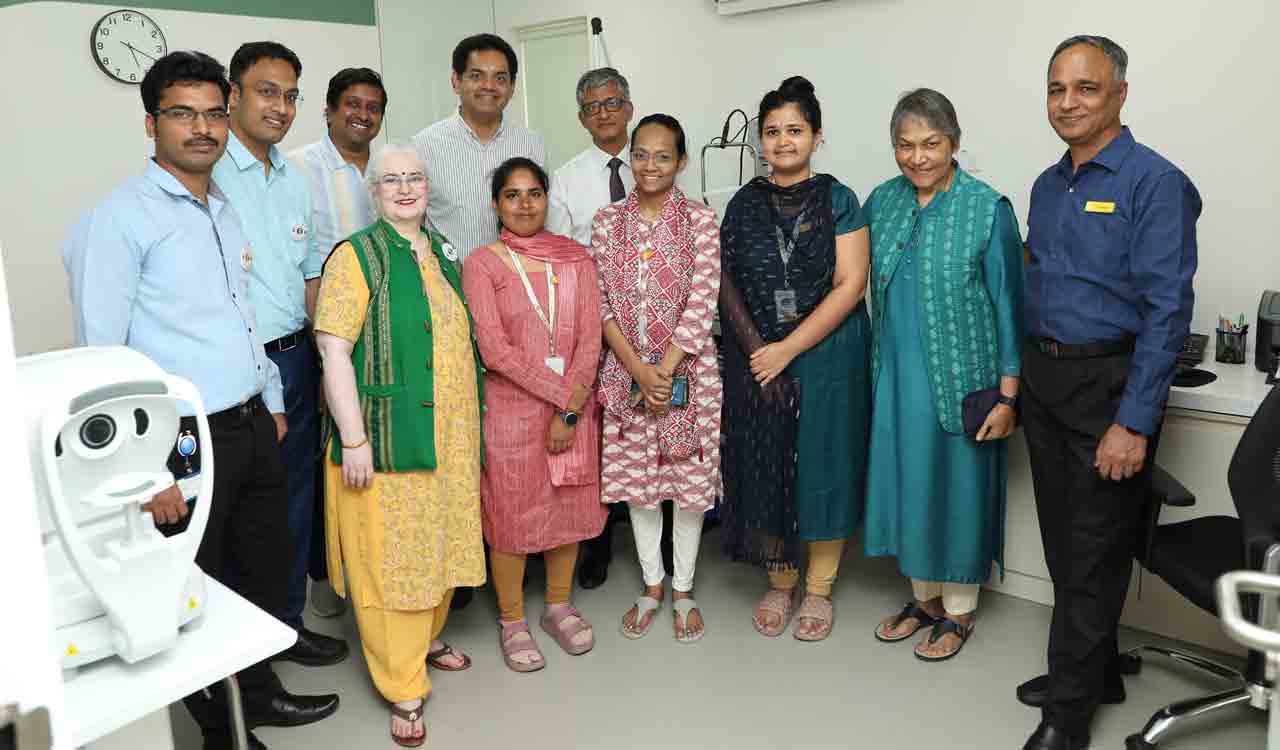 Eye care facilities for children at Fernandez