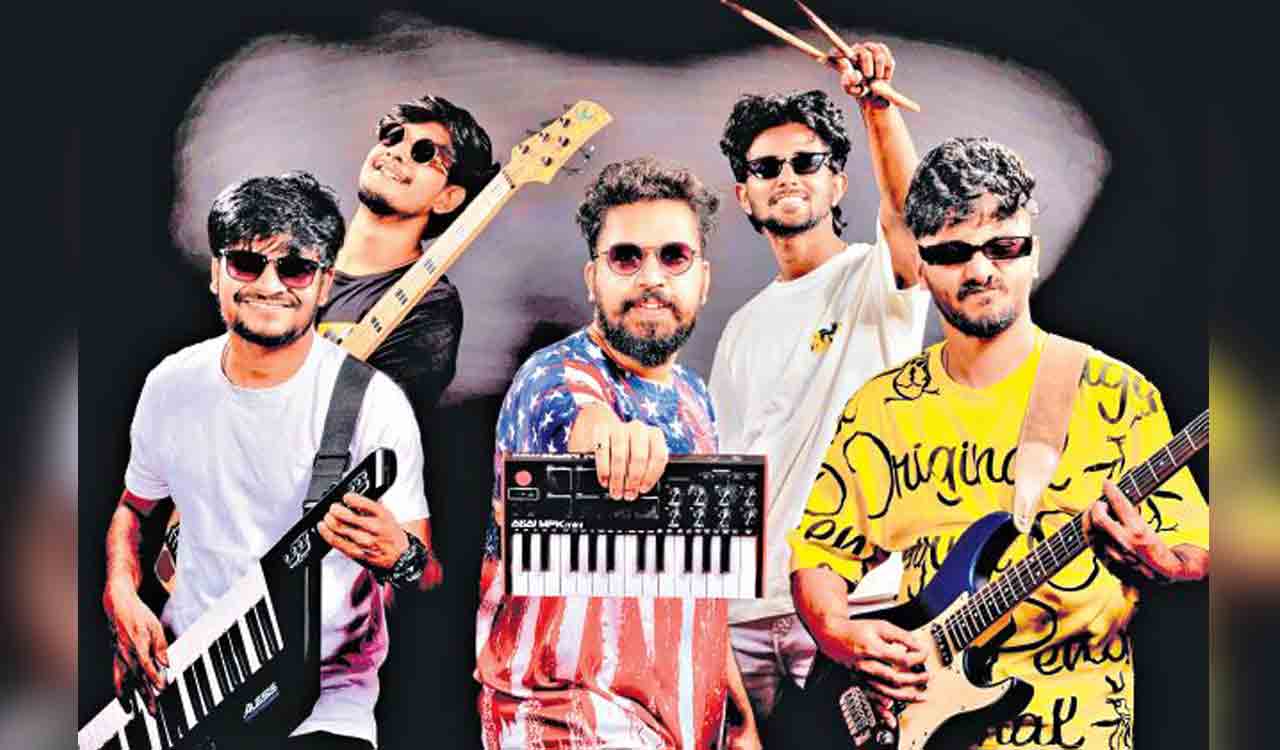 Hyderabad-based band soars through local music circuit in no time